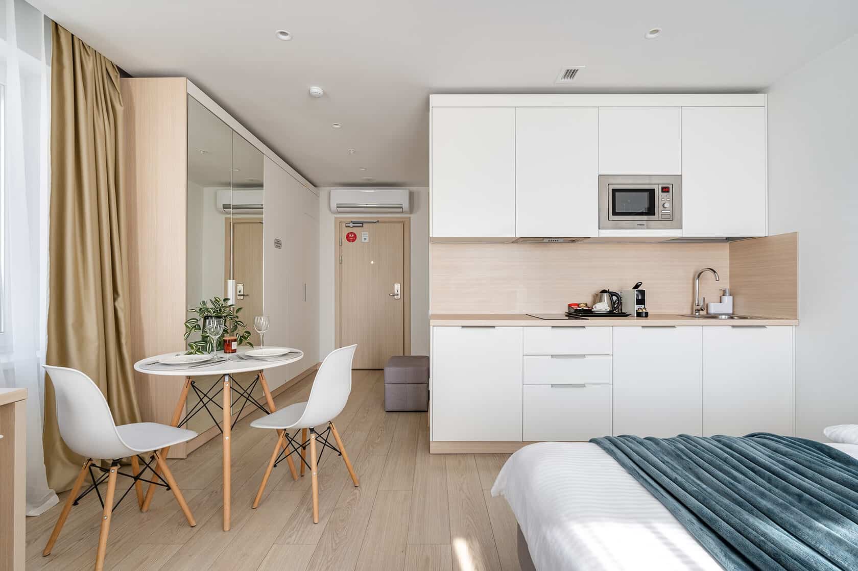 Семейные апартаменты с кухней: уютное пространство для отдыха и комфорта - 4